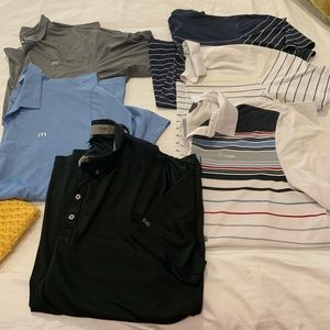 Travis Mathew golf shirts